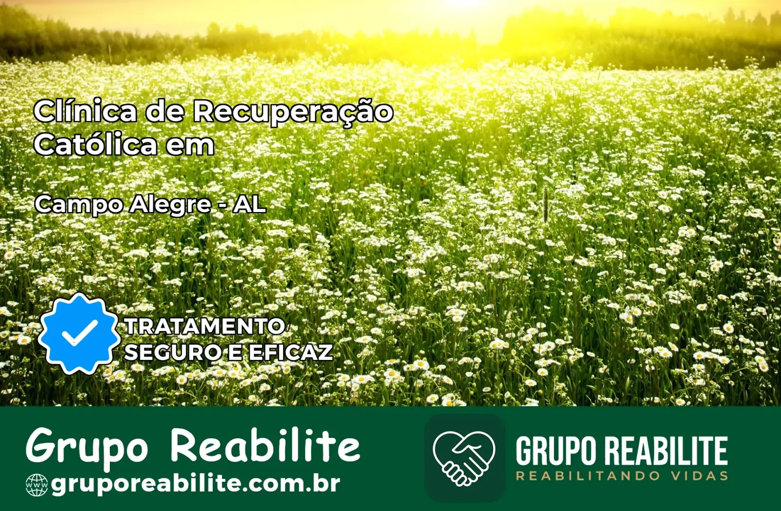 Clínica de Recuperação Católica em Campo Alegre | Internação 24h