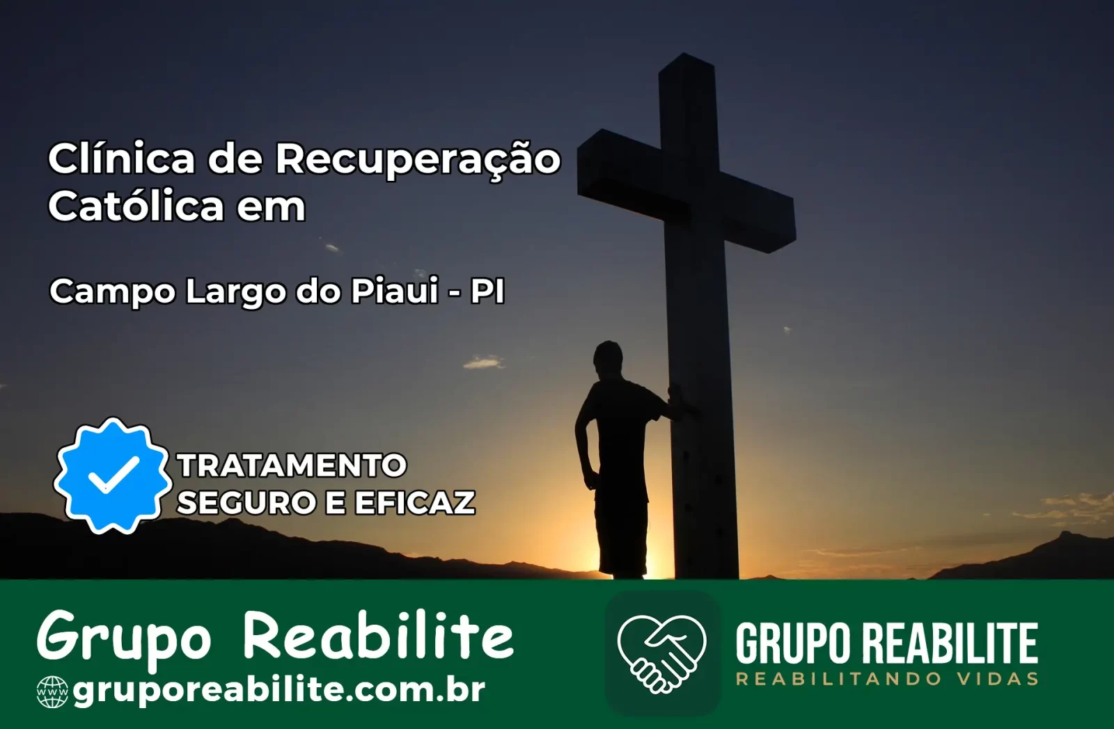 Clínica de Recuperação Católica em Campo Largo do Piauí | Internação 24h