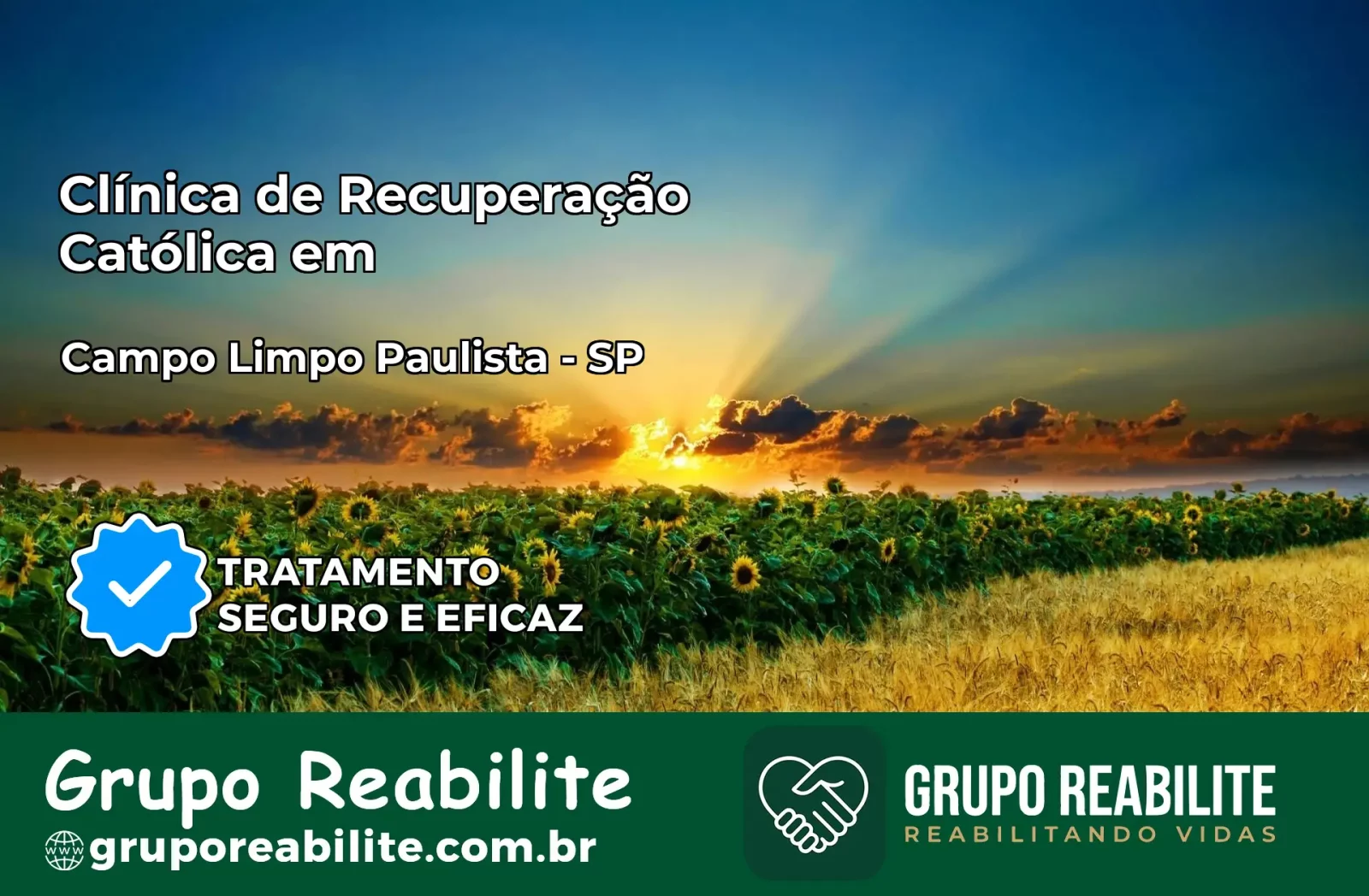 Clínica de Recuperação Católica em Campo Limpo Paulista | Internação 24h
