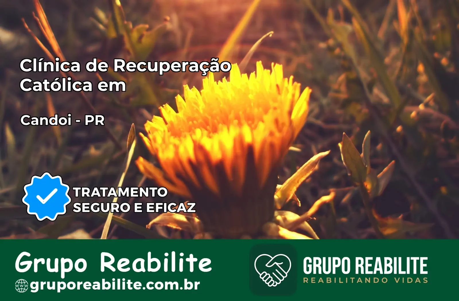 Clínica de Recuperação Católica em Candói | Internação 24h