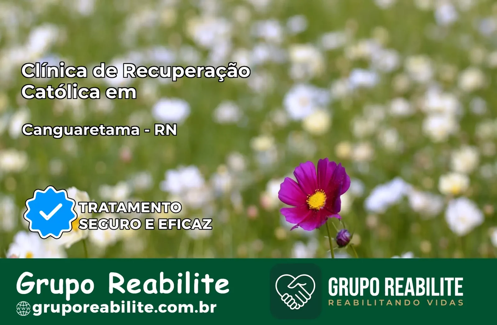 Clínica de Recuperação Católica em Canguaretama | Internação 24h