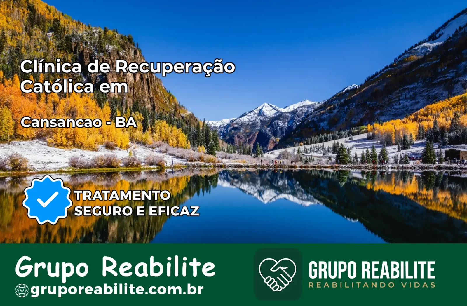 Clínica de Recuperação Católica em Cansanção | Internação 24h
