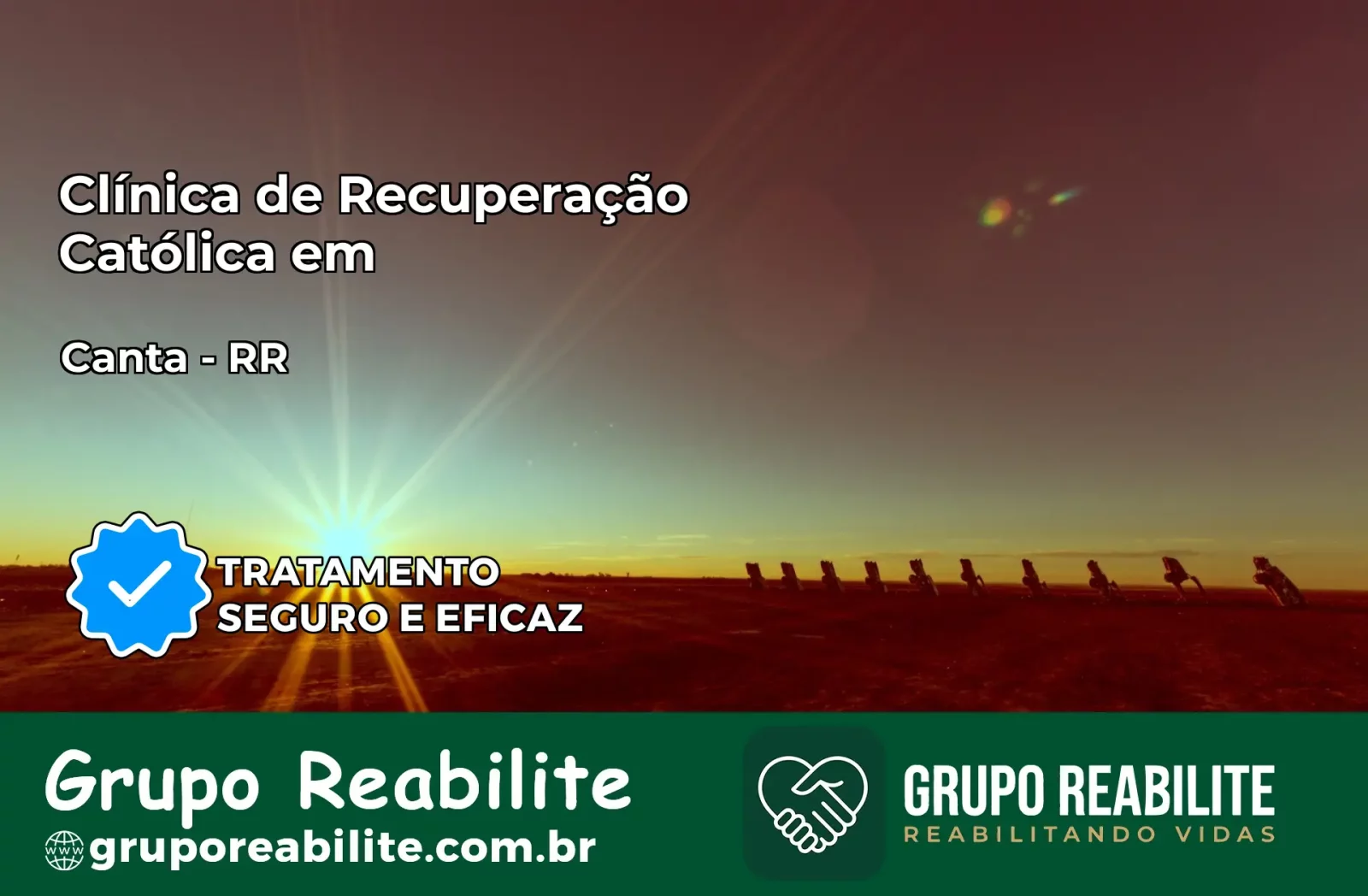 Clínica de Recuperação Católica em Cantá | Internação 24h