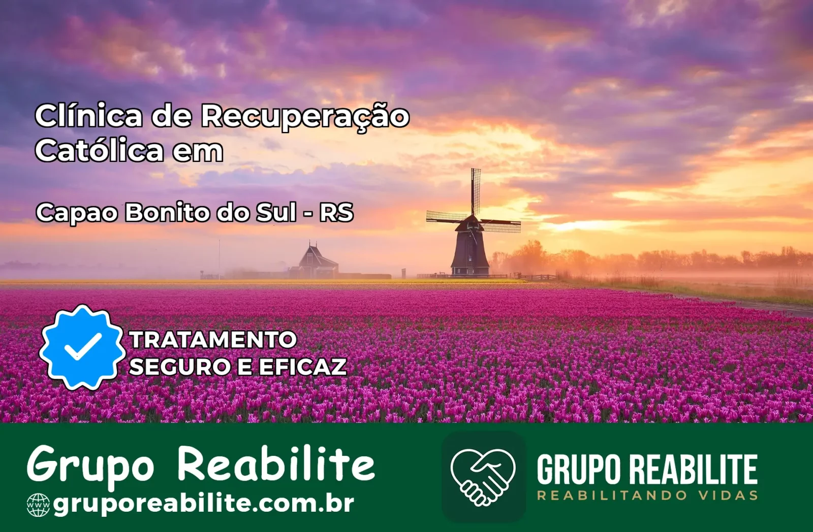 Clínica de Recuperação Católica em Capão Bonito do Sul | Internação 24h