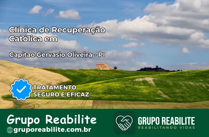 Clínica de Recuperação Católica em Capitão Gervásio Oliveira | Internação 24h