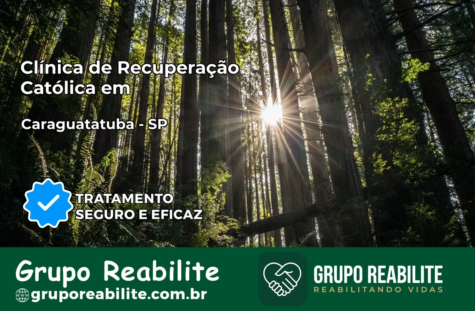Clínica de Recuperação Católica em Caraguatatuba | Internação 24h
