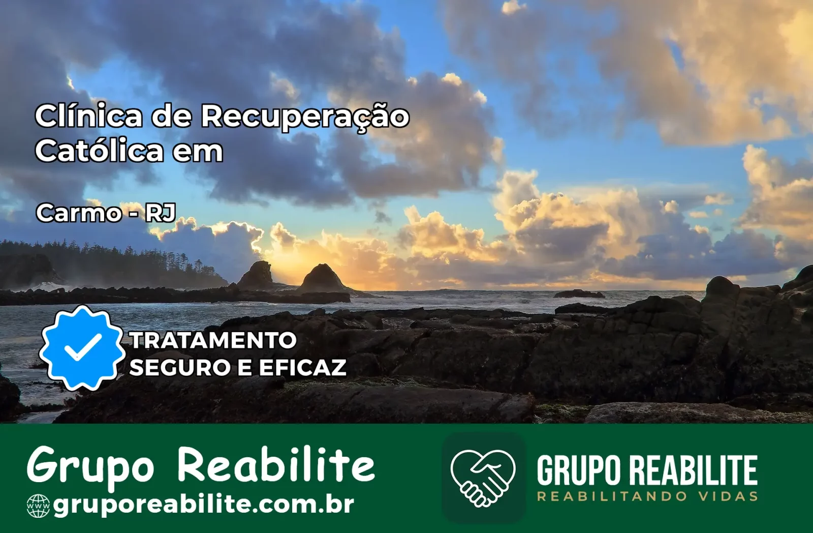 Clínica de Recuperação Católica em Carmo | Internação 24h