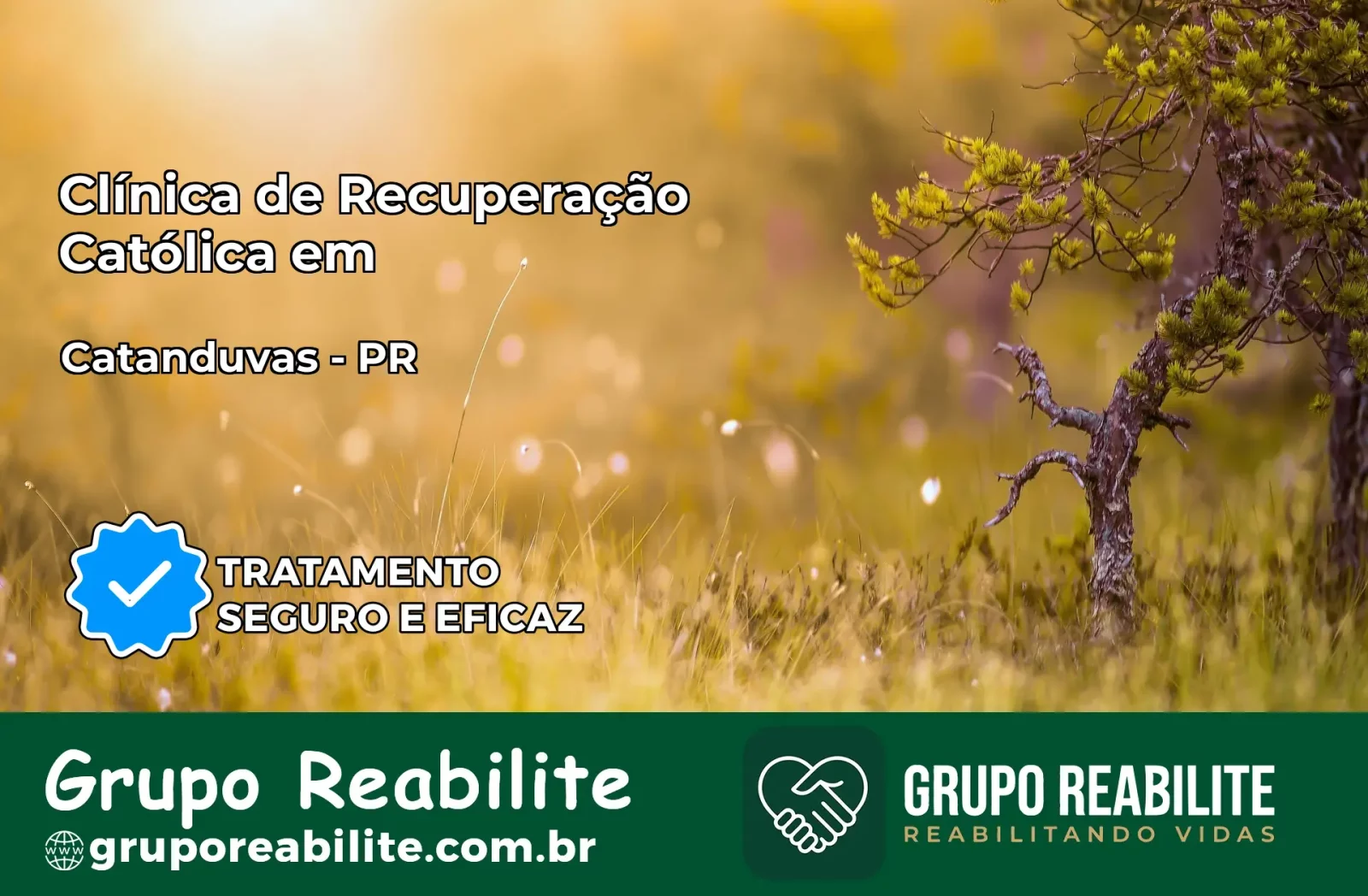 Clínica de Recuperação Católica em Catanduvas | Internação 24h
