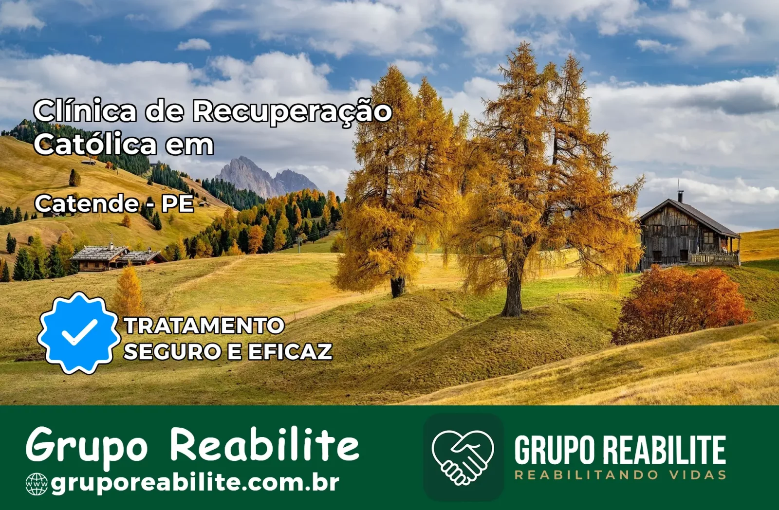 Clínica de Recuperação Católica em Catende | Internação 24h