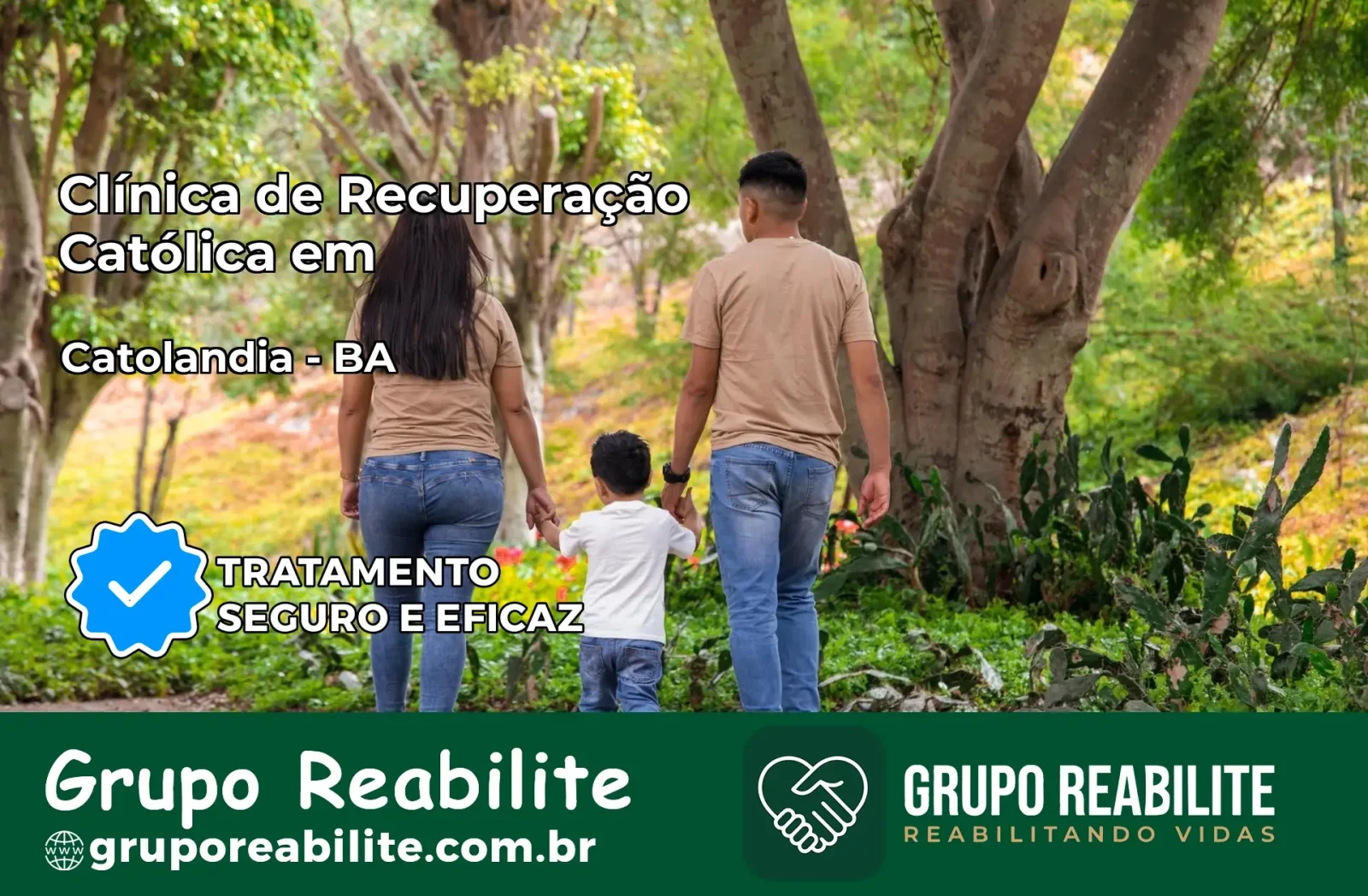 Clínica de Recuperação Católica em Catolândia | Internação 24h