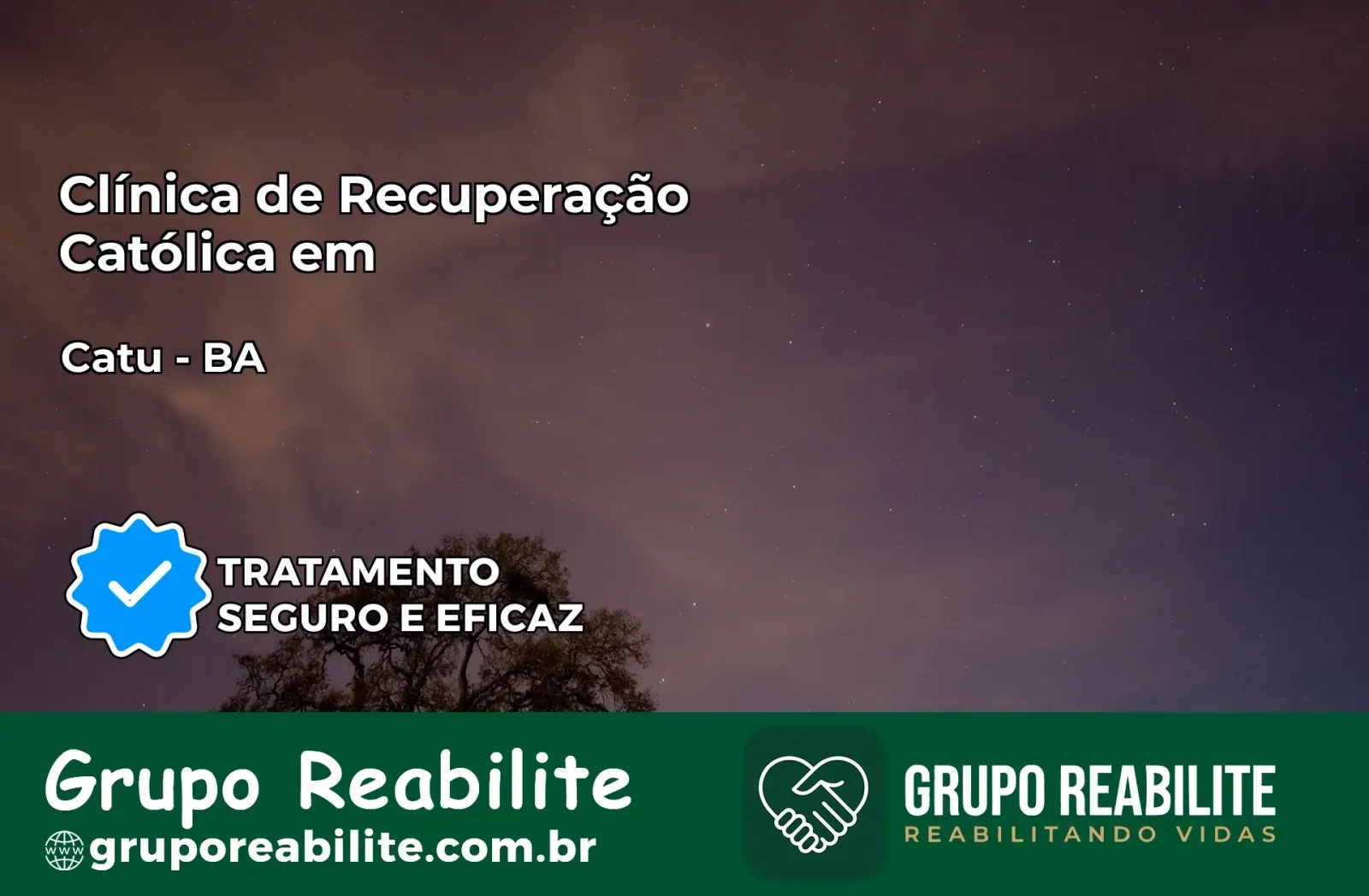 Clínica de Recuperação Católica em Catu | Internação 24h