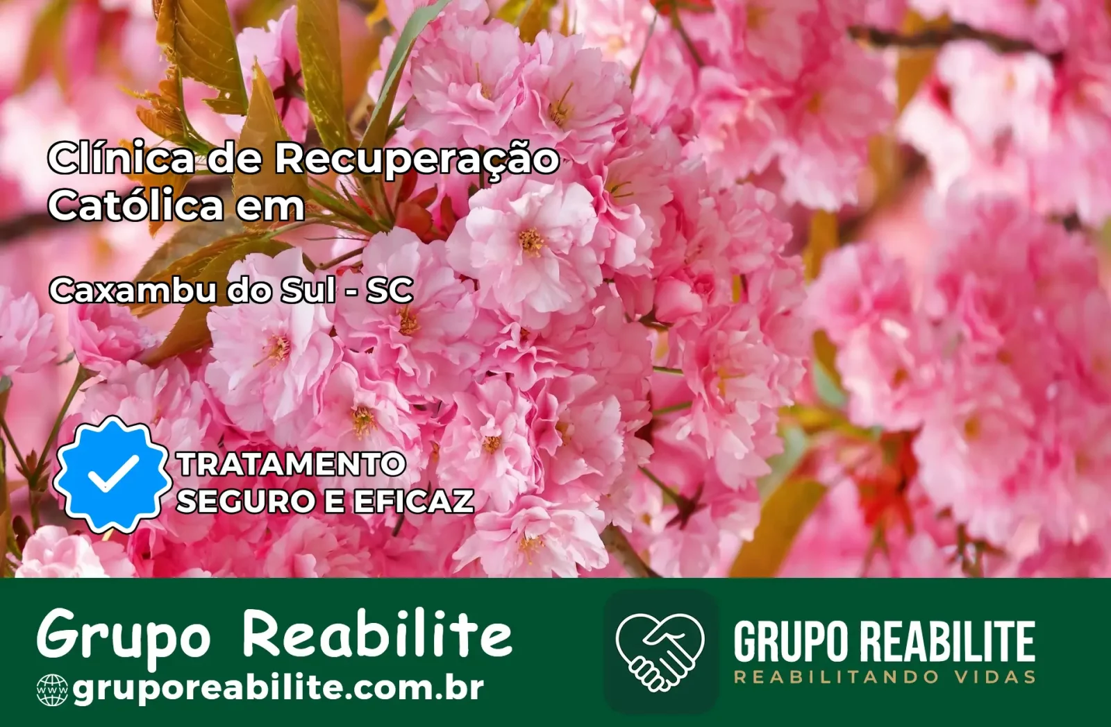 Clínica de Recuperação Católica em Caxambu do Sul | Internação 24h
