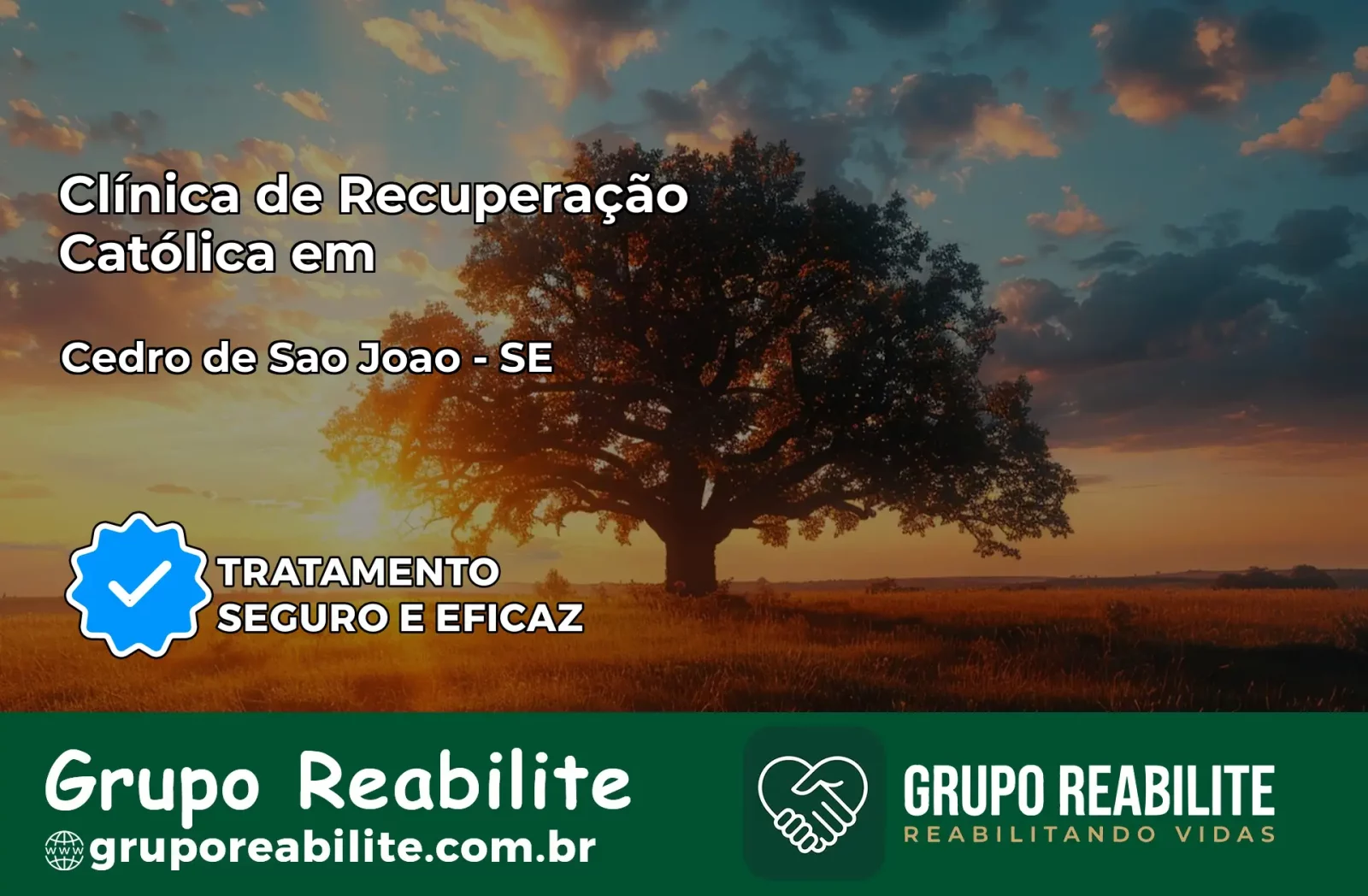 Clínica de Recuperação Católica em Cedro de São João | Internação 24h