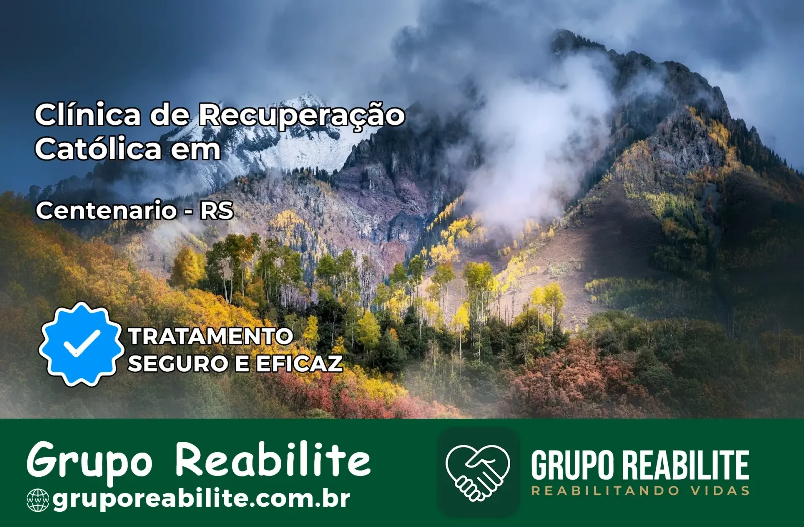 Clínica de Recuperação Católica em Centenário | Internação 24h