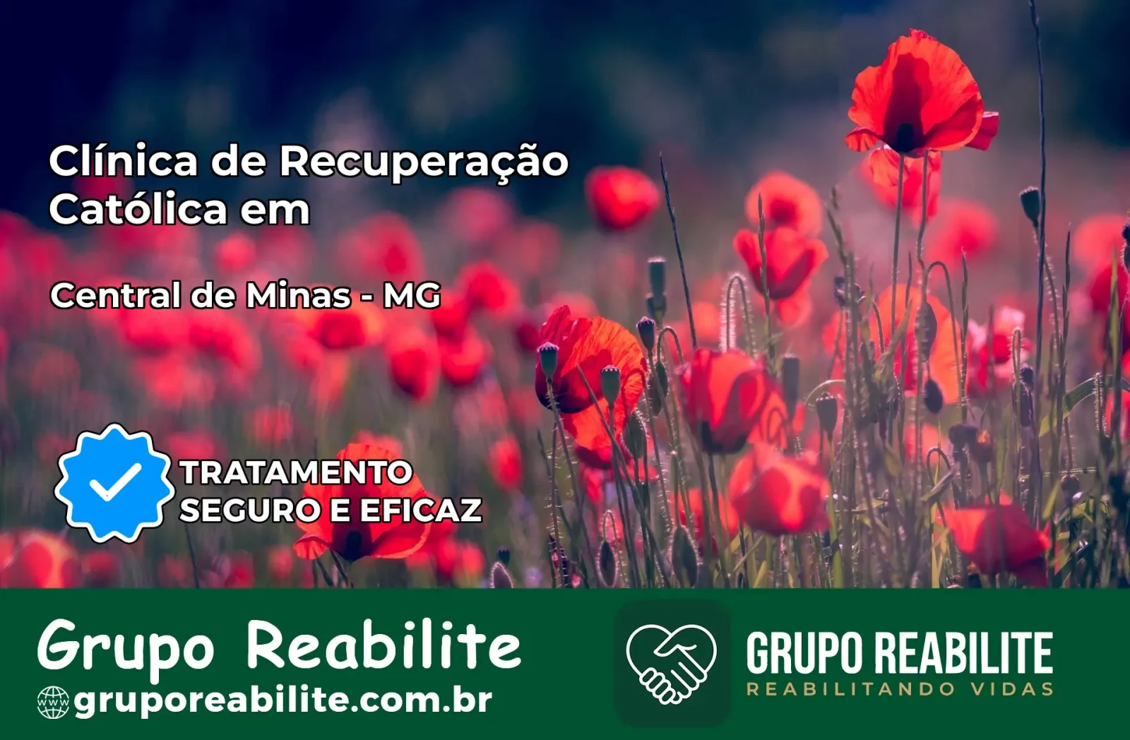 Clínica de Recuperação Católica em Central de Minas | Internação 24h