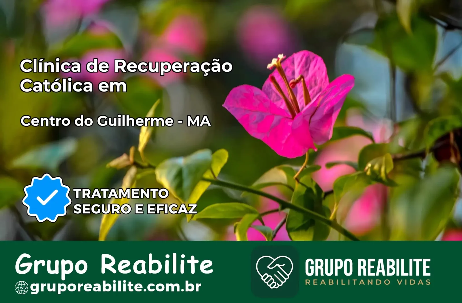 Clínica de Recuperação Católica em Centro do Guilherme | Internação 24h