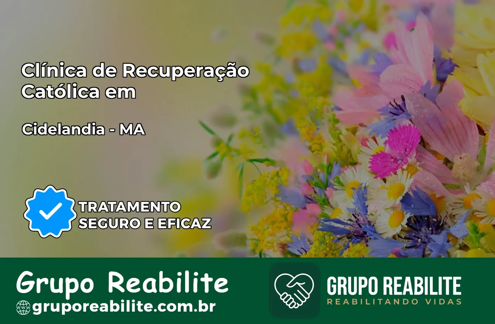 Clínica de Recuperação Católica em Cidelândia | Internação 24h
