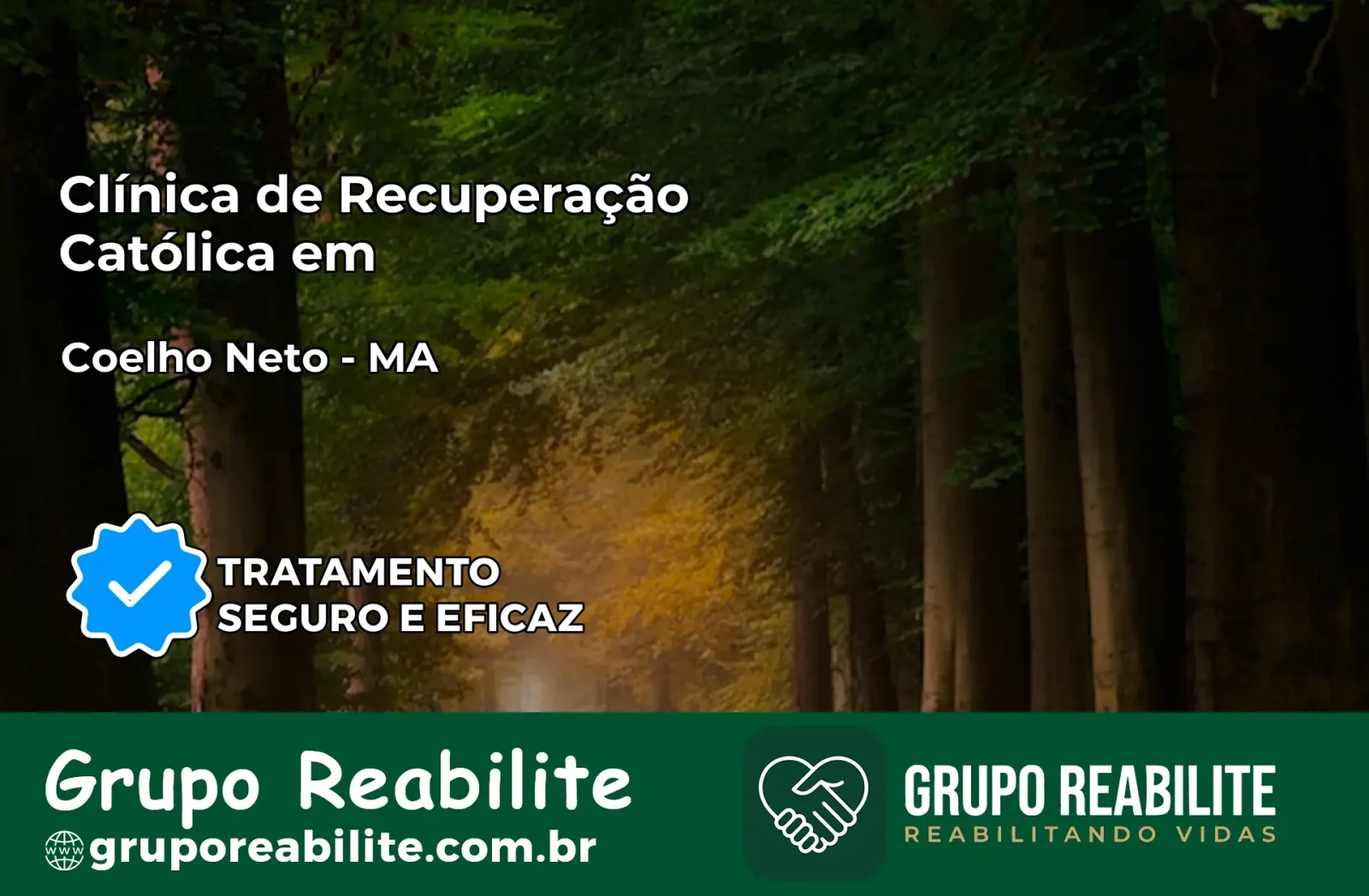 Clínica de Recuperação Católica em Coelho Neto | Internação 24h
