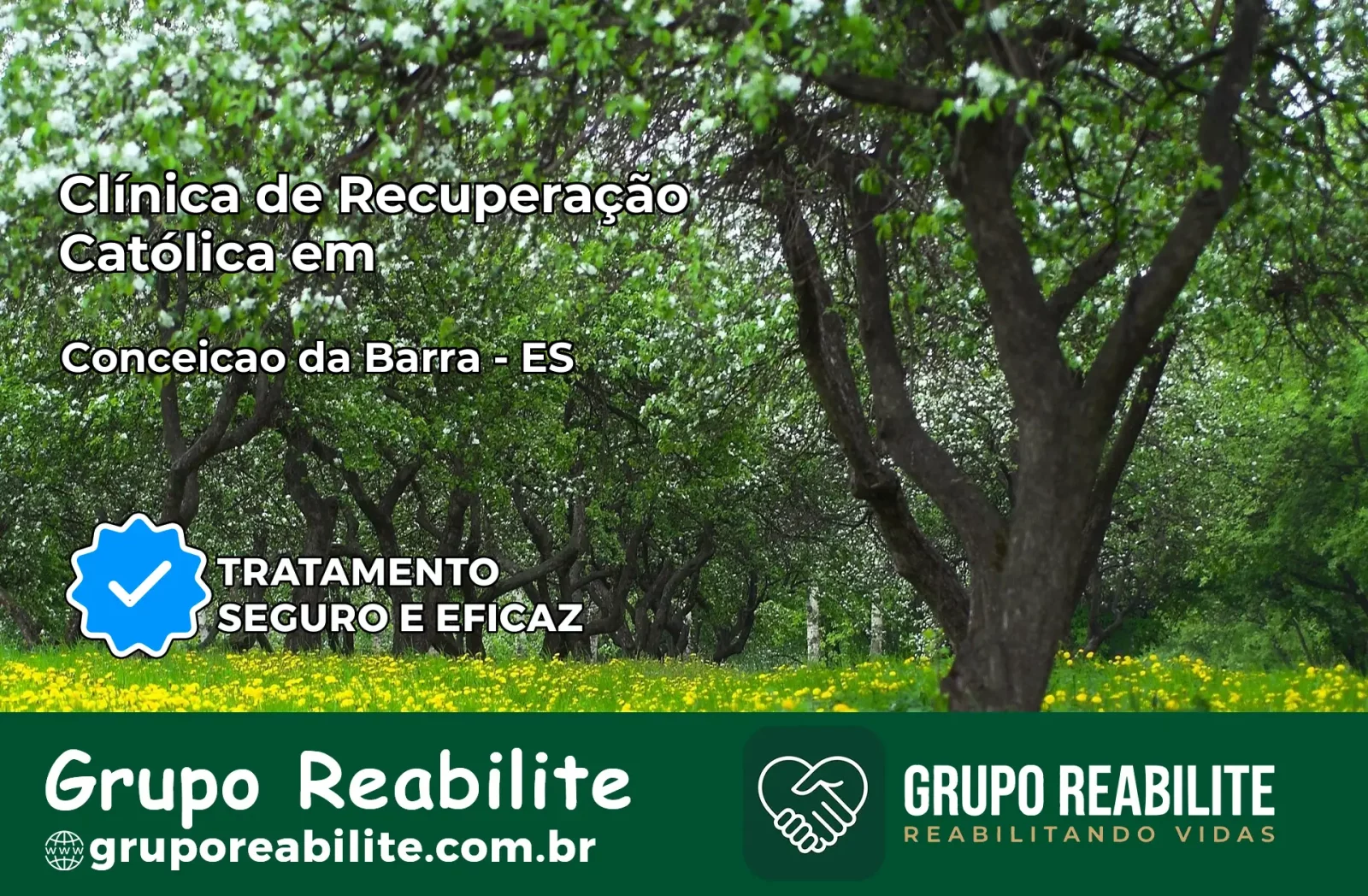 Clínica de Recuperação Católica em Conceição da Barra | Internação 24h