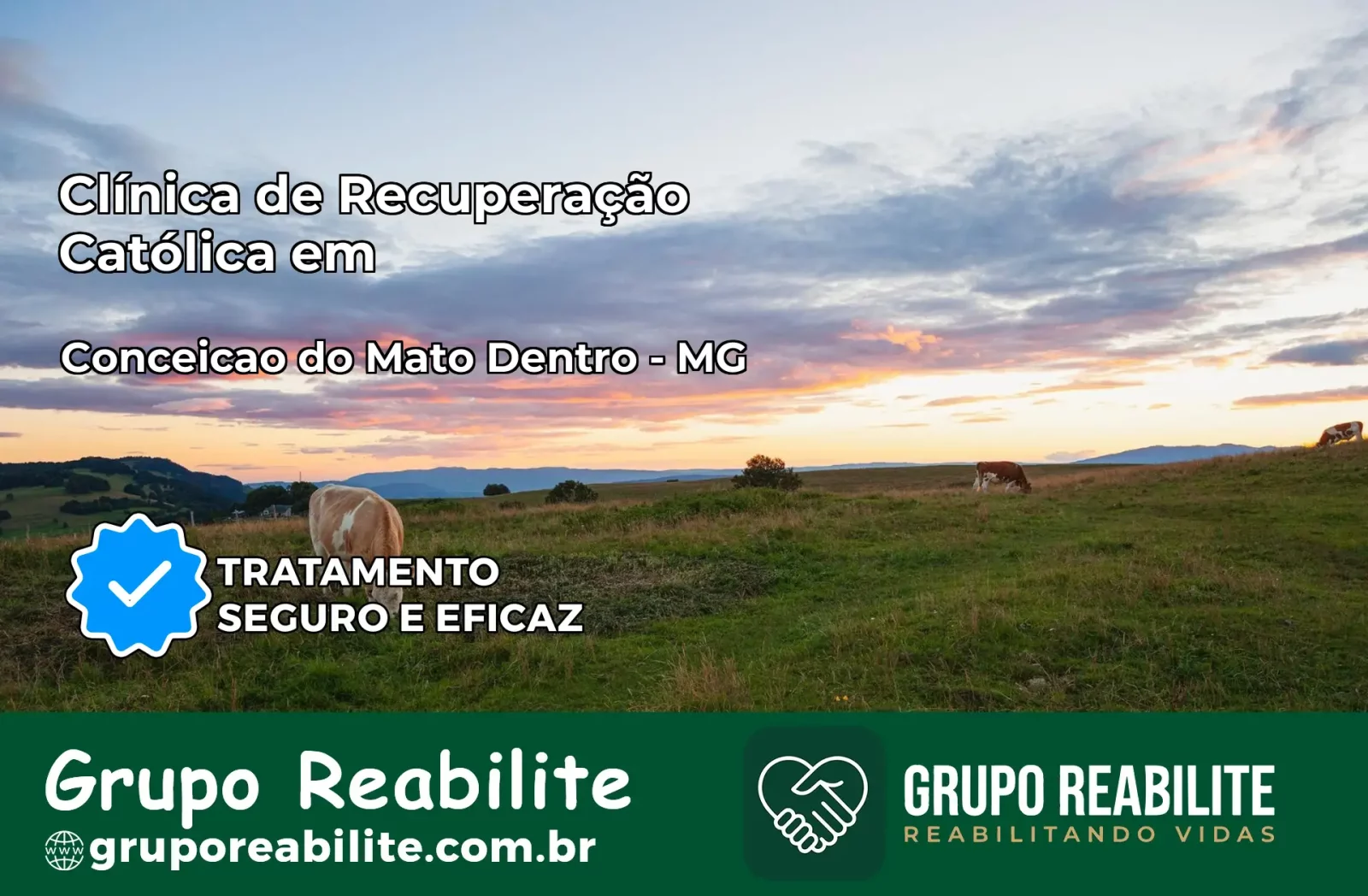 Clínica de Recuperação Católica em Conceição do Mato Dentro | Internação 24h