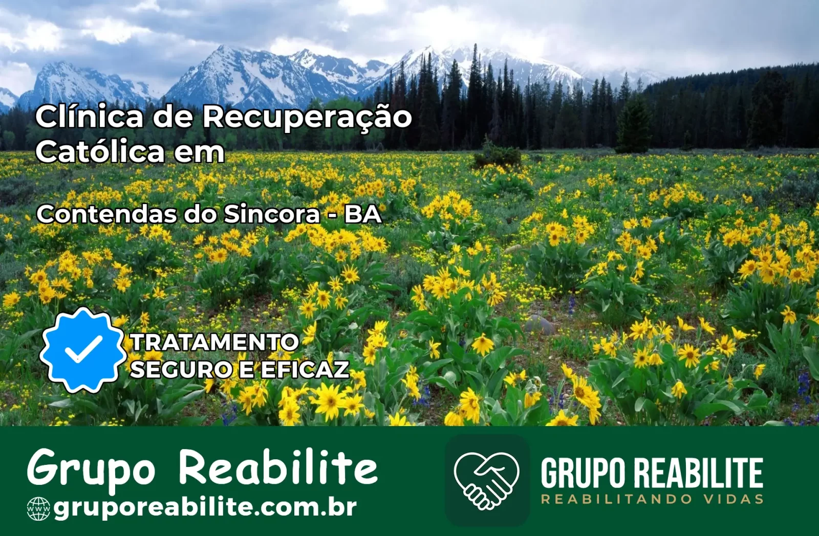 Clínica de Recuperação Católica em Contendas do Sincorá | Internação 24h