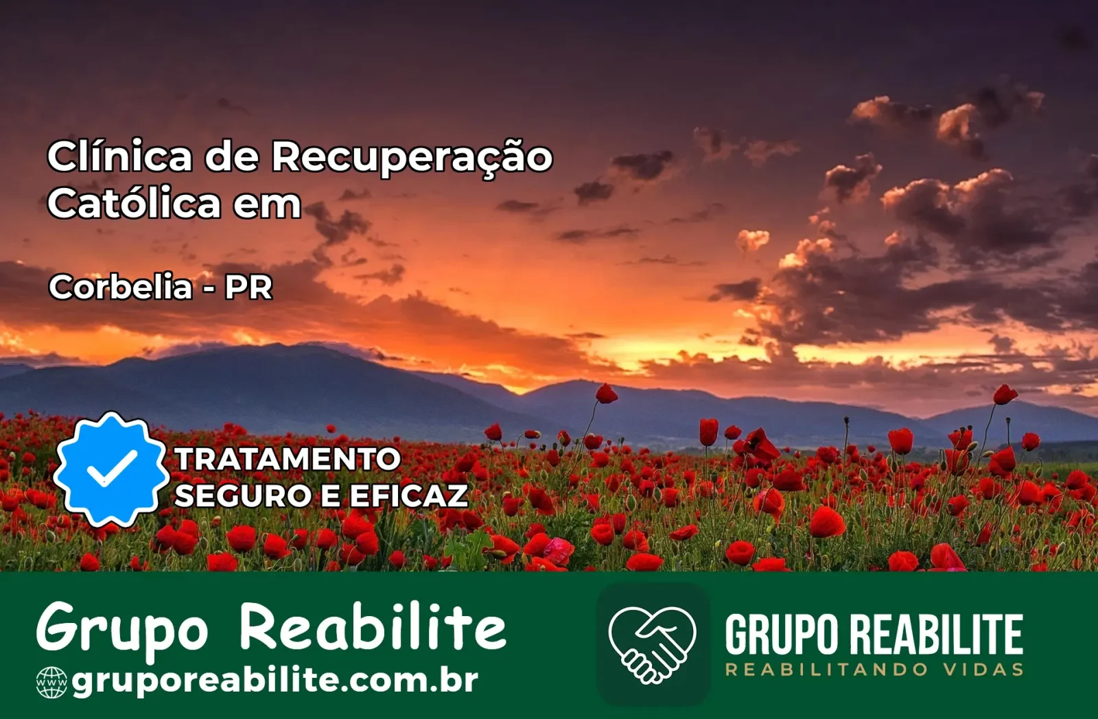 Clínica de Recuperação Católica em Corbélia | Internação 24h