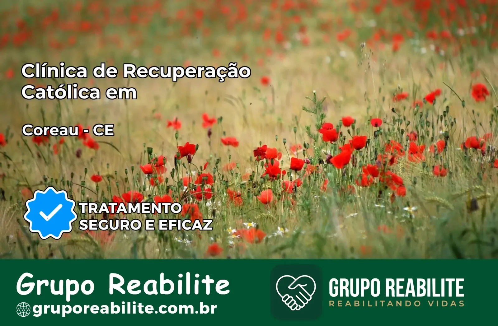 Clínica de Recuperação Católica em Coreaú | Internação 24h