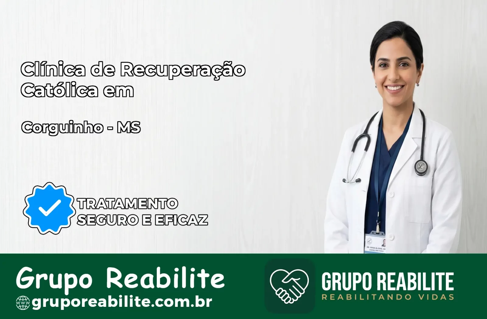 Clínica de Recuperação Católica em Corguinho | Internação 24h