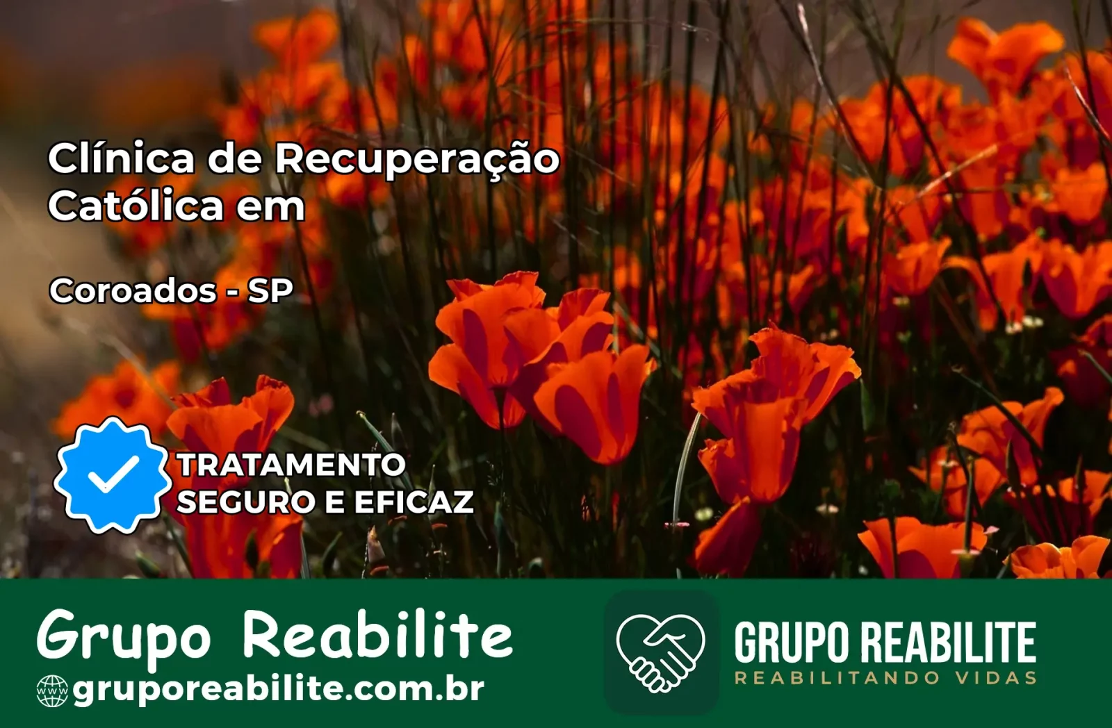 Clínica de Recuperação Católica em Coroados | Internação 24h