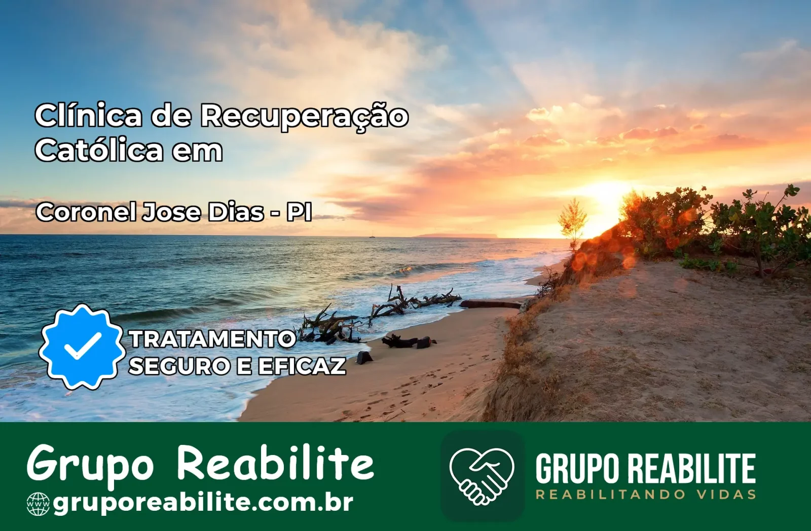 Clínica de Recuperação Católica em Coronel José Dias | Internação 24h