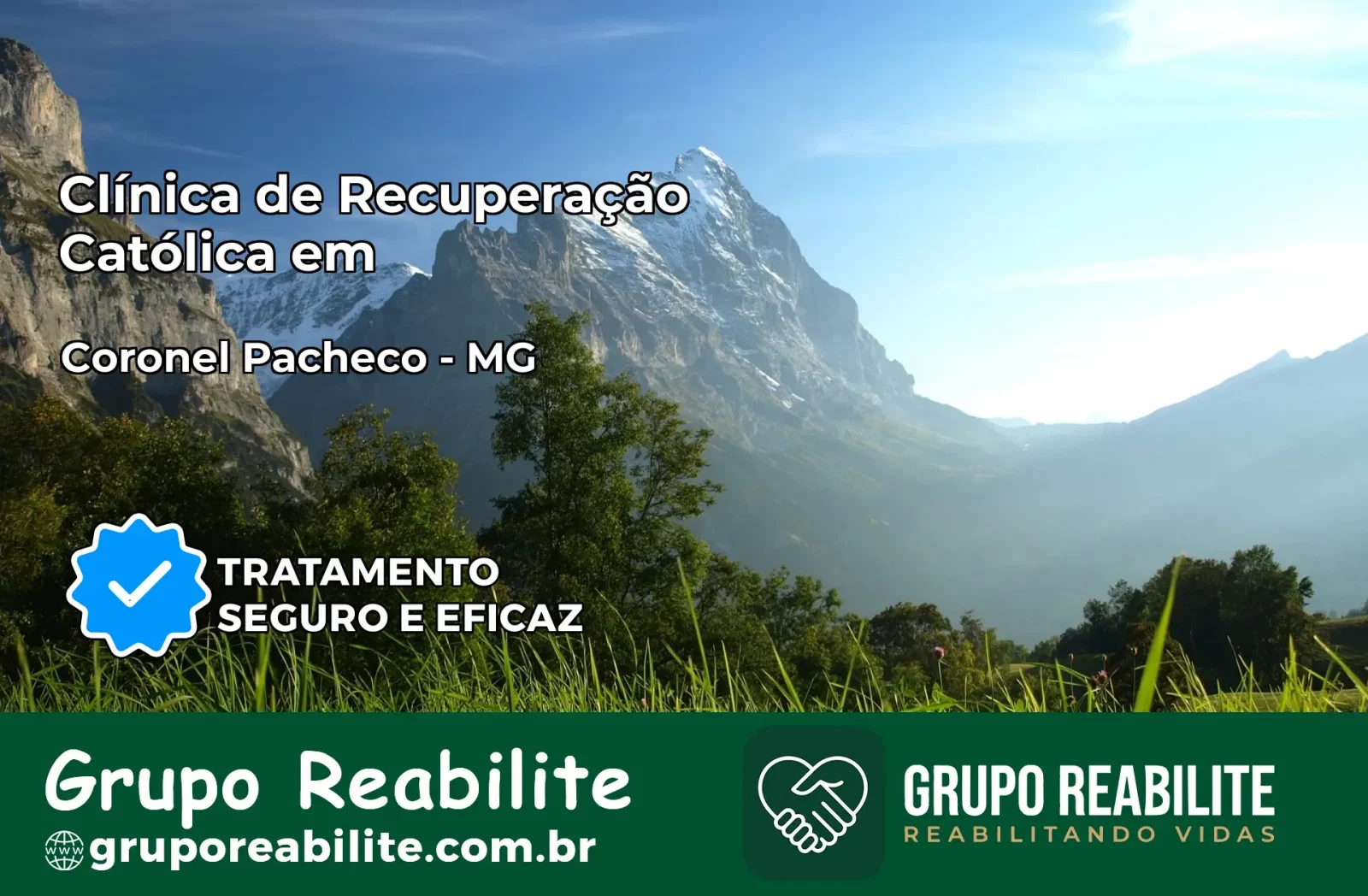 Clínica de Recuperação Católica em Coronel Pacheco | Internação 24h