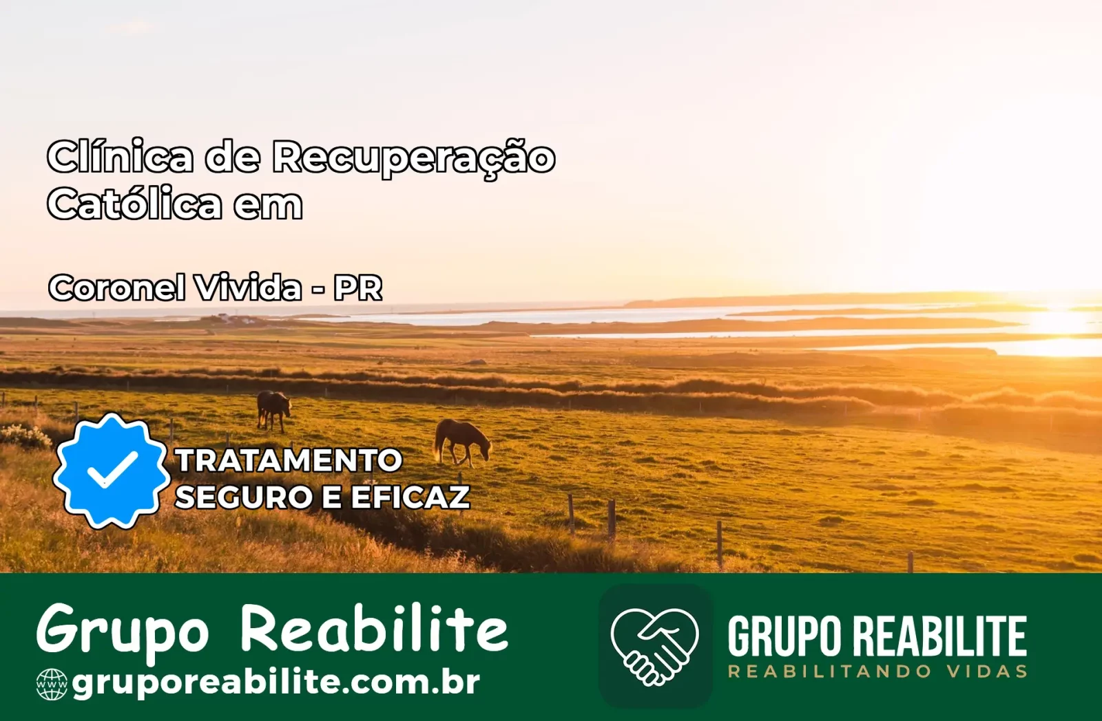 Clínica de Recuperação Católica em Coronel Vivida | Internação 24h