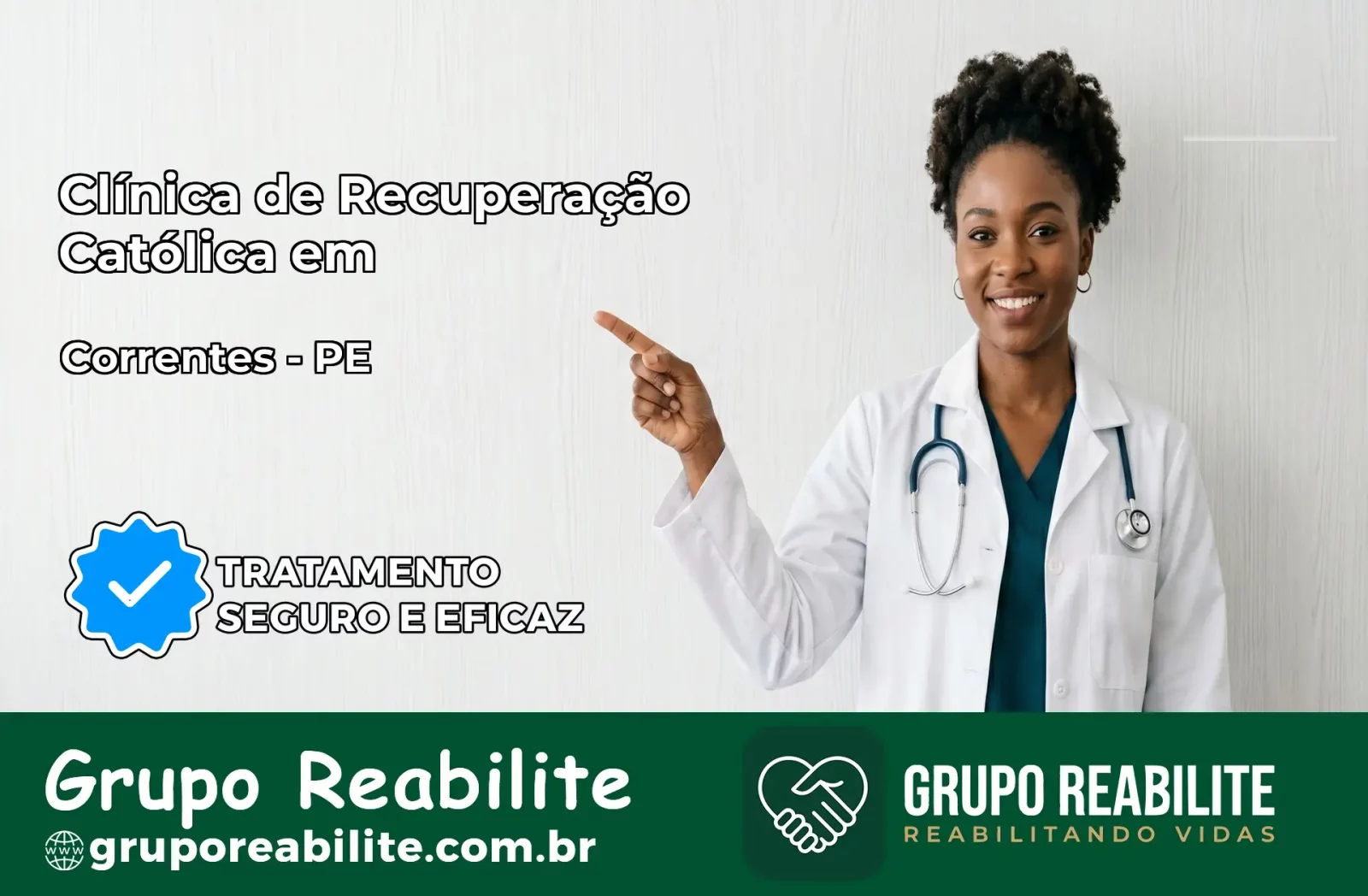 Clínica de Recuperação Católica em Correntes | Internação 24h