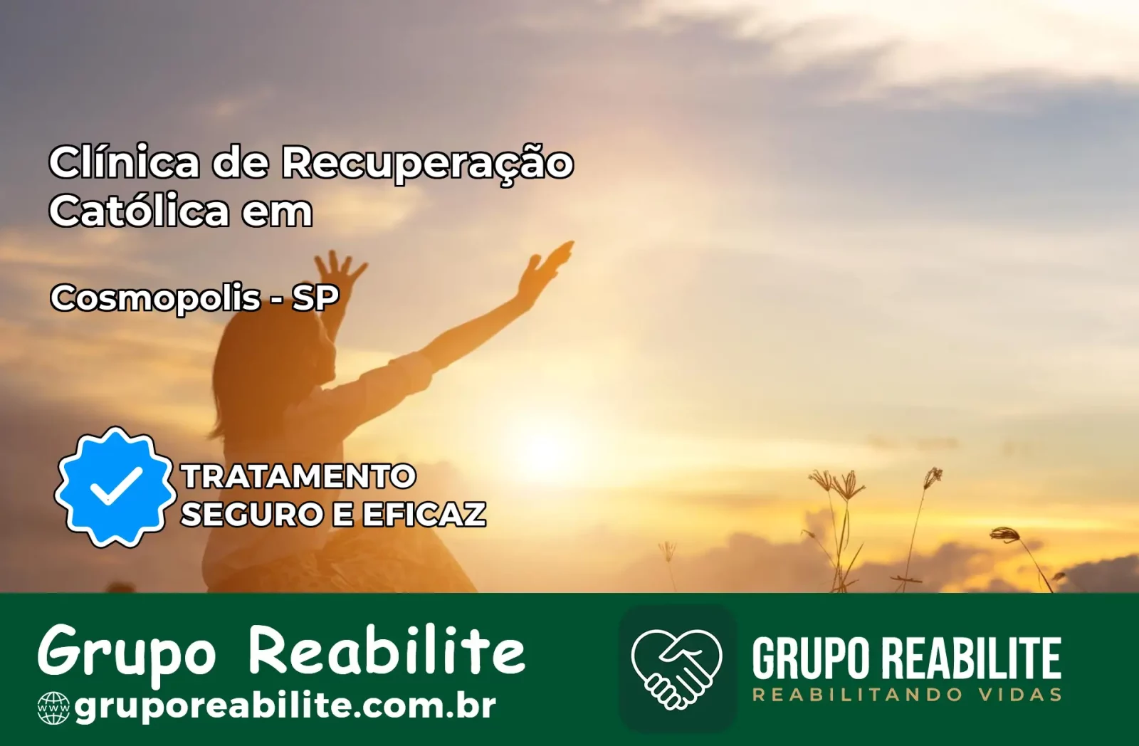 Clínica de Recuperação Católica em Cosmópolis | Internação 24h