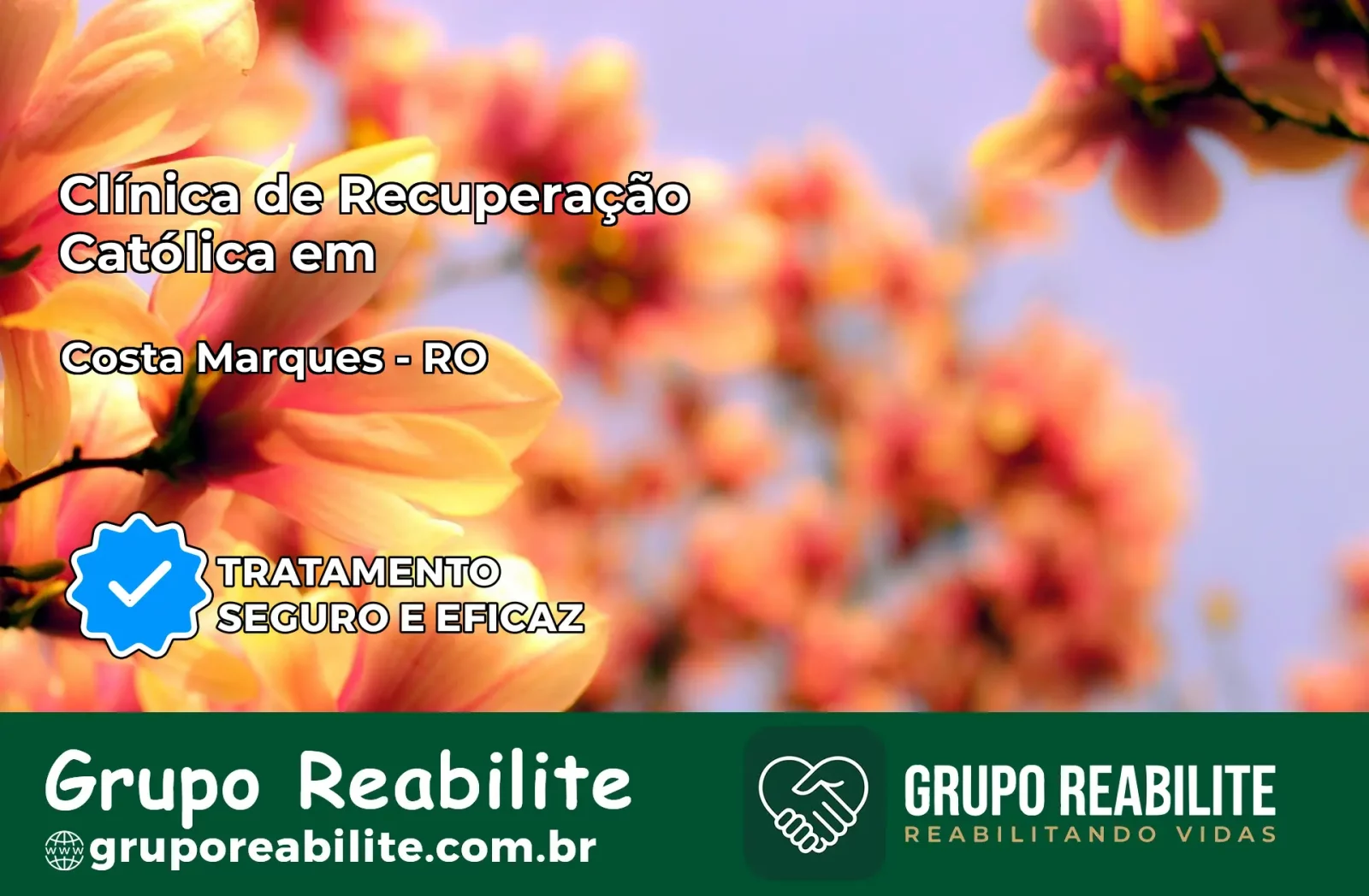 Clínica de Recuperação Católica em Costa Marques | Internação 24h