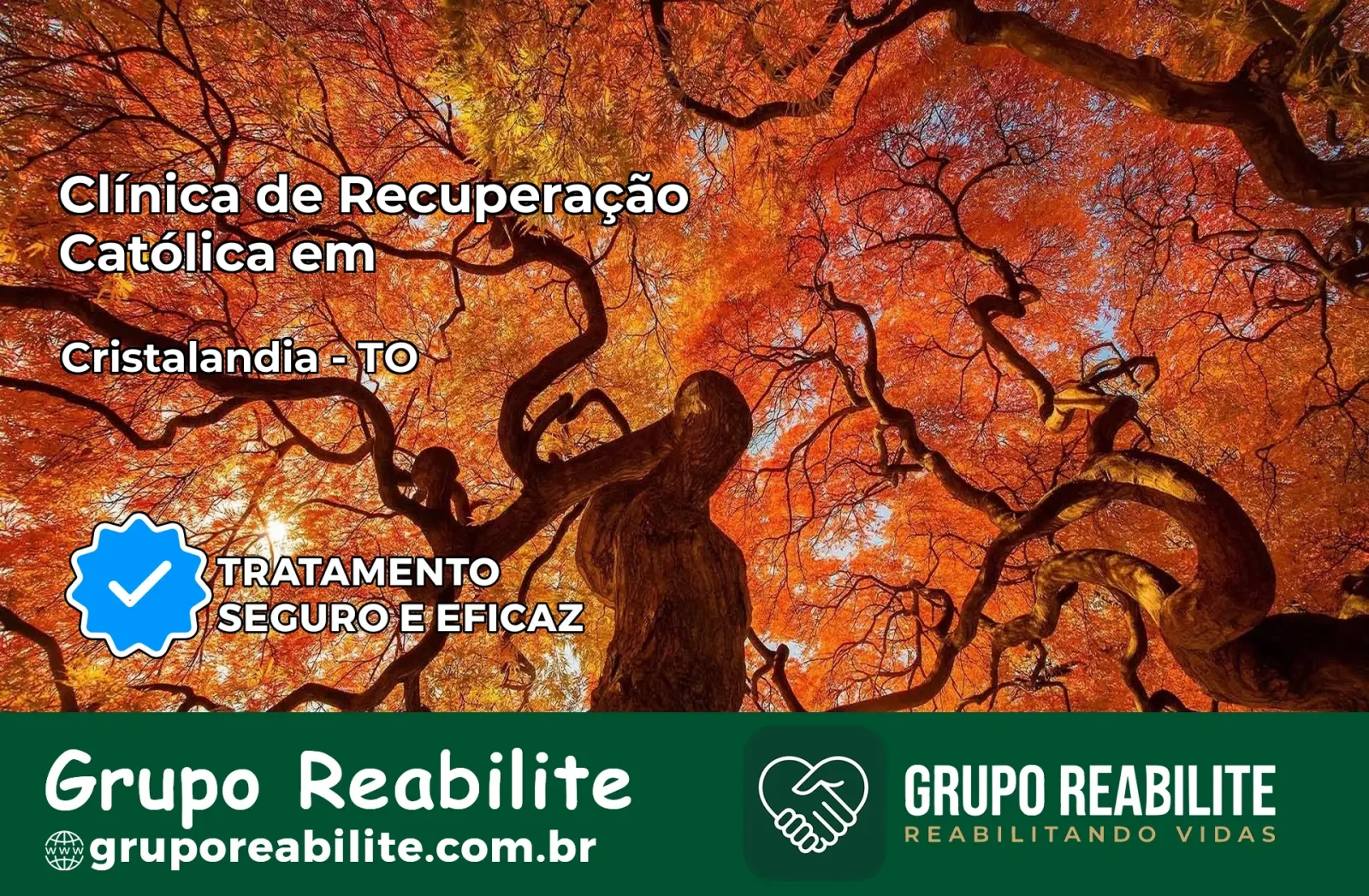 Clínica de Recuperação Católica em Cristalândia | Internação 24h
