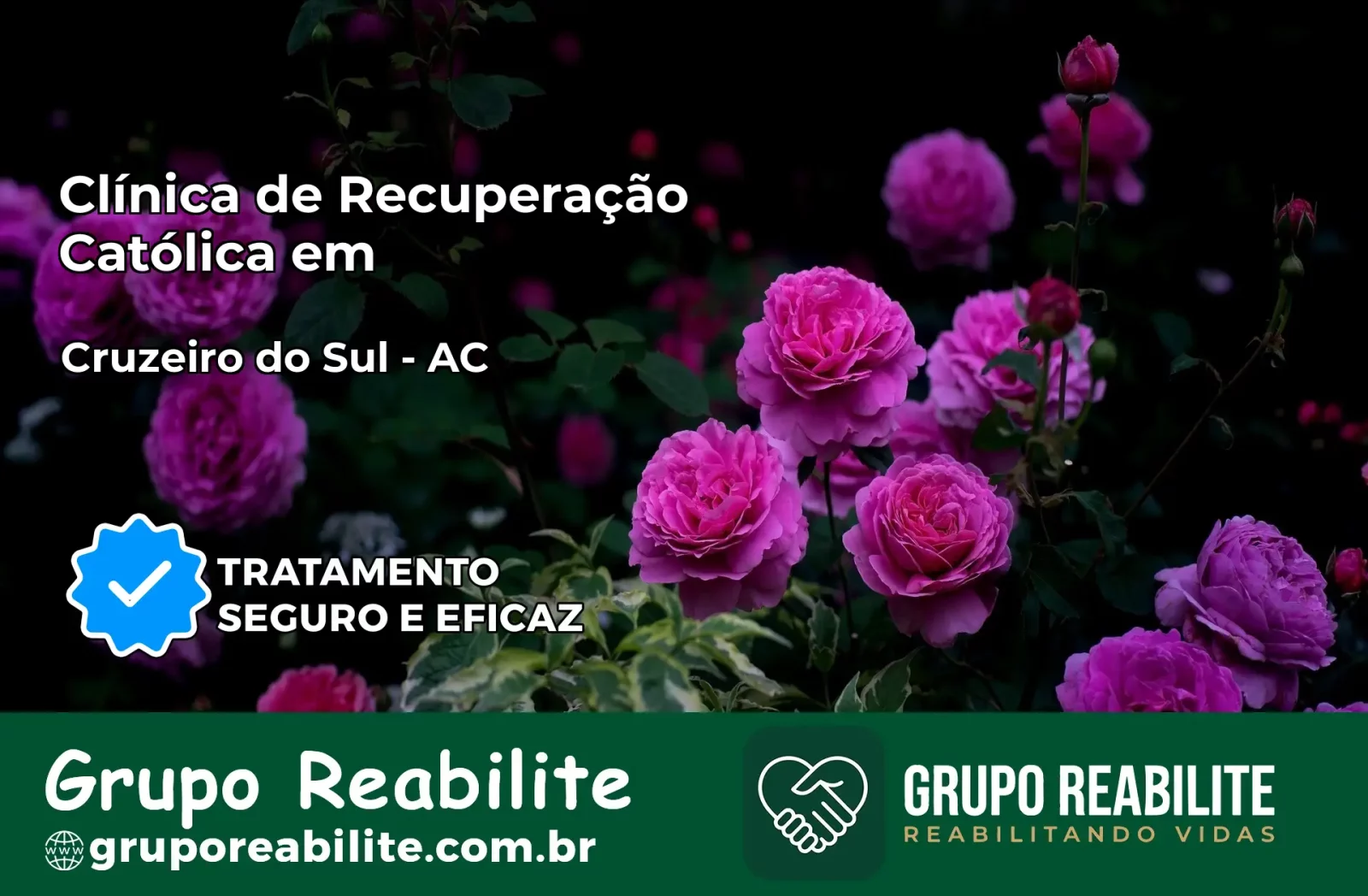 Clínica de Recuperação Católica em Cruzeiro do Sul | Internação 24h