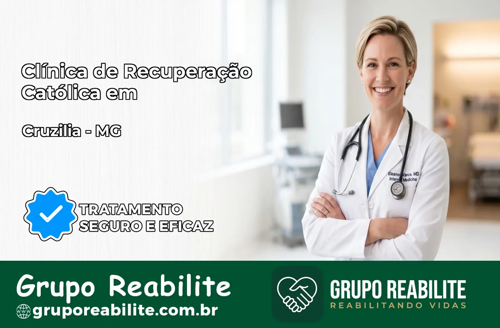 Clínica de Recuperação Católica em Cruzília | Internação 24h