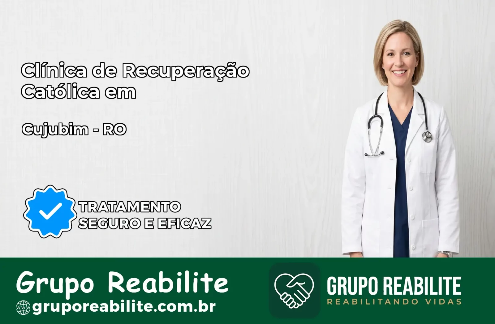 Clínica de Recuperação Católica em Cujubim | Internação 24h
