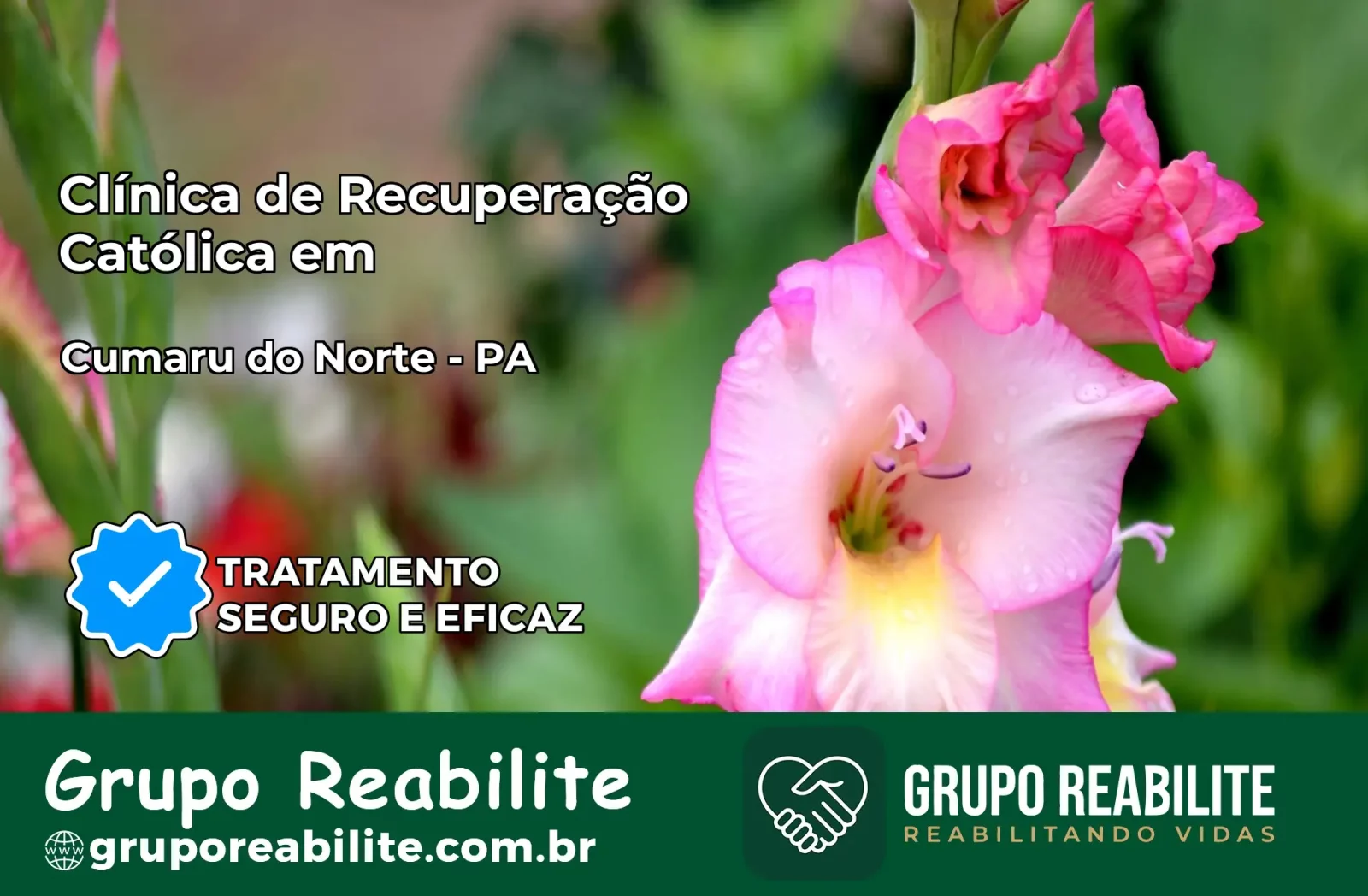 Clínica de Recuperação Católica em Cumaru do Norte | Internação 24h