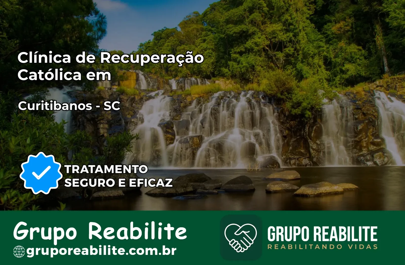 Clínica de Recuperação Católica em Curitibanos | Internação 24h