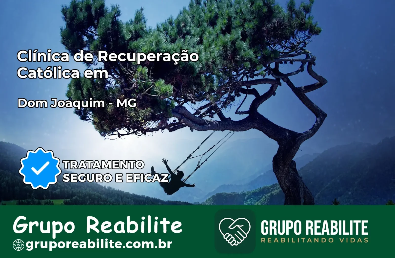 Clínica de Recuperação Católica em Dom Joaquim | Internação 24h