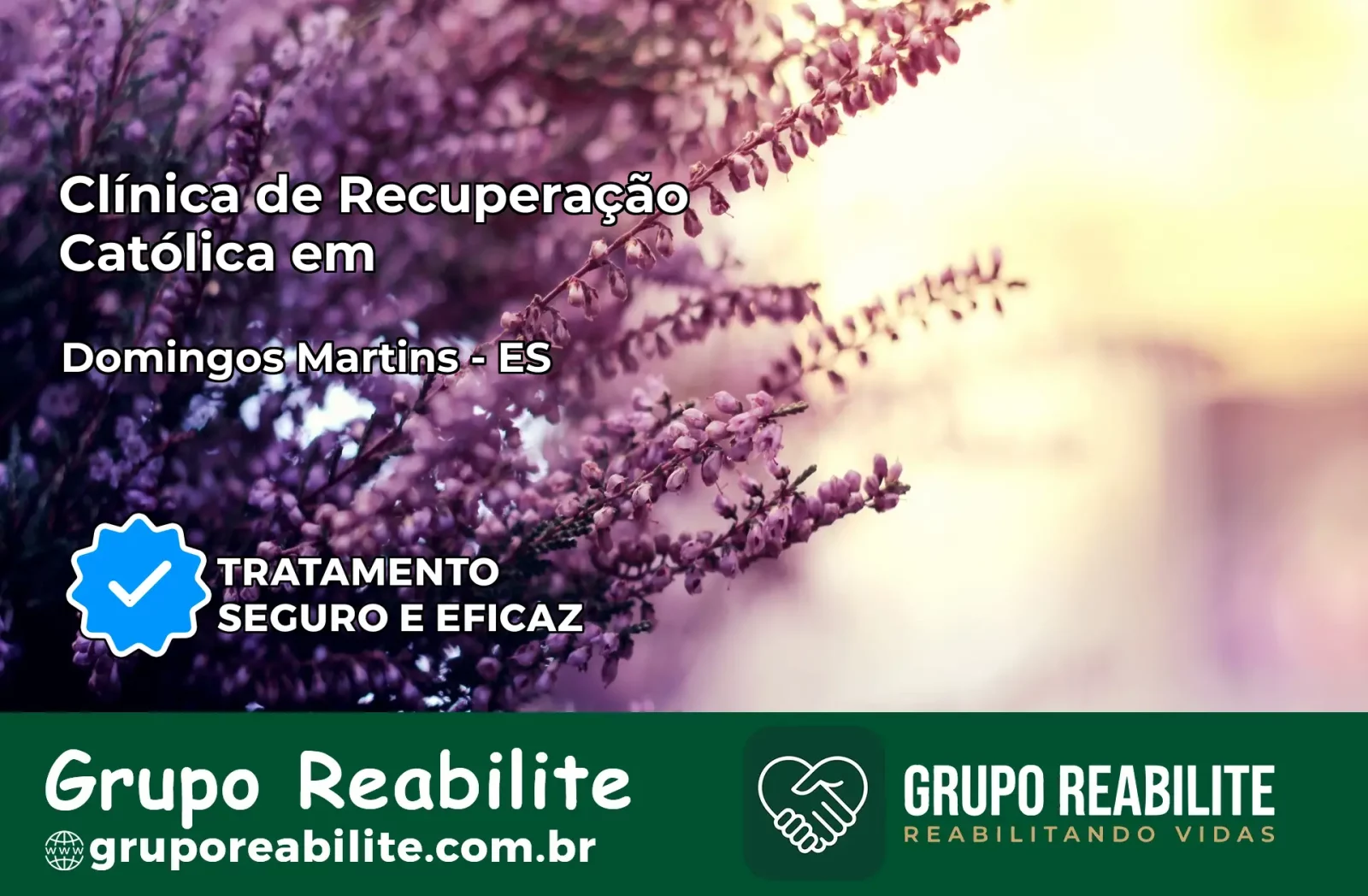 Clínica de Recuperação Católica em Domingos Martins | Internação 24h