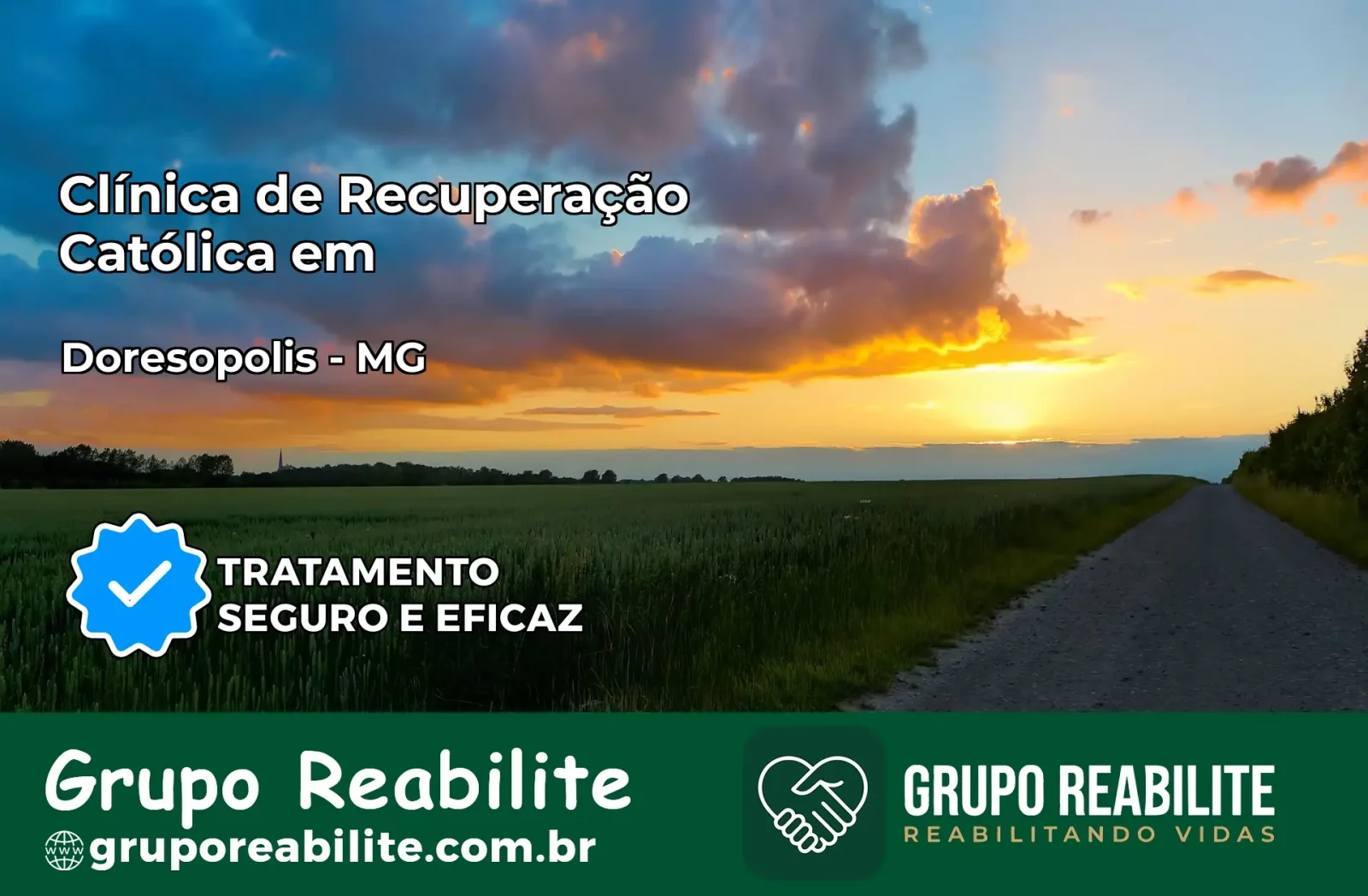 Clínica de Recuperação Católica em Doresópolis | Internação 24h