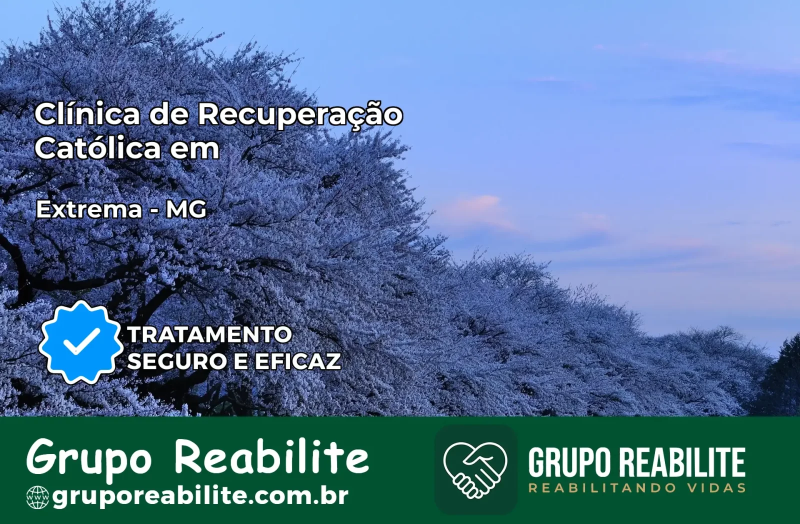 Clínica de Recuperação Católica em Extrema | Internação 24h