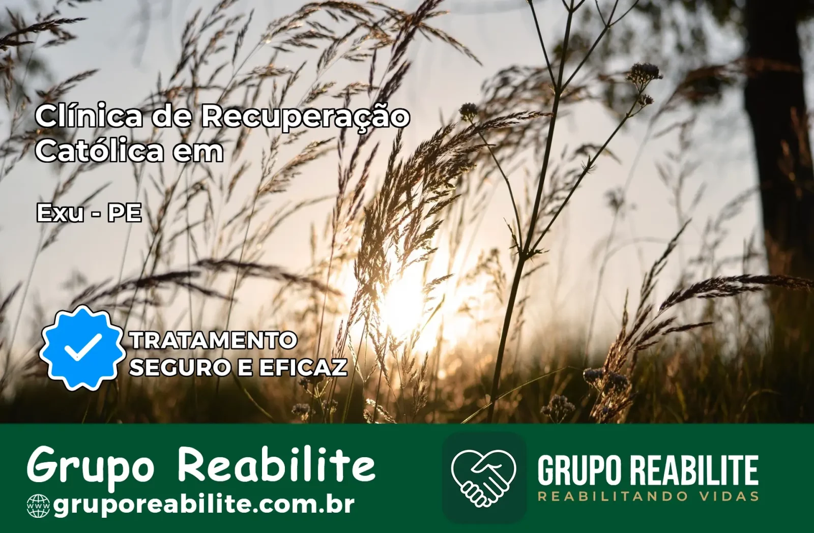 Clínica de Recuperação Católica em Exu | Internação 24h