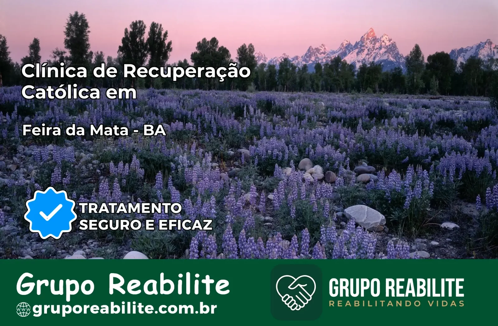 Clínica de Recuperação Católica em Feira da Mata | Internação 24h