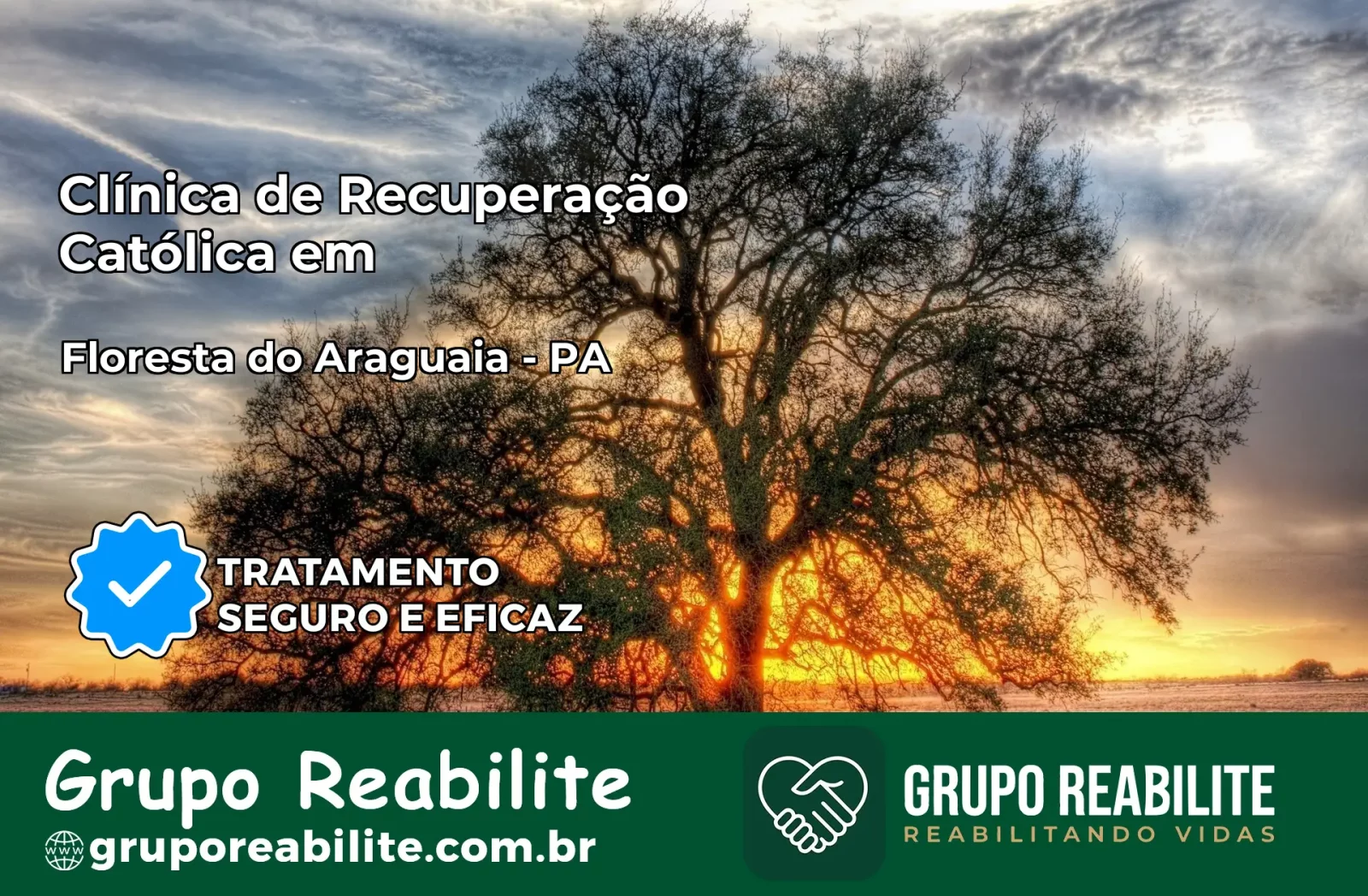 Clínica de Recuperação Católica em Floresta do Araguaia | Internação 24h