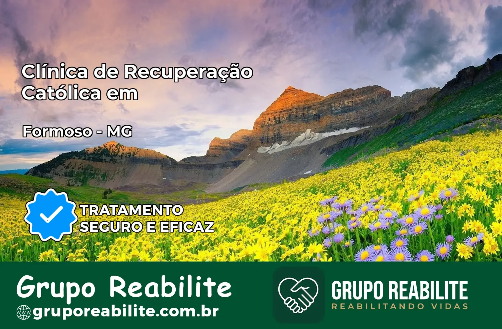 Clínica de Recuperação Católica em Formoso | Internação 24h