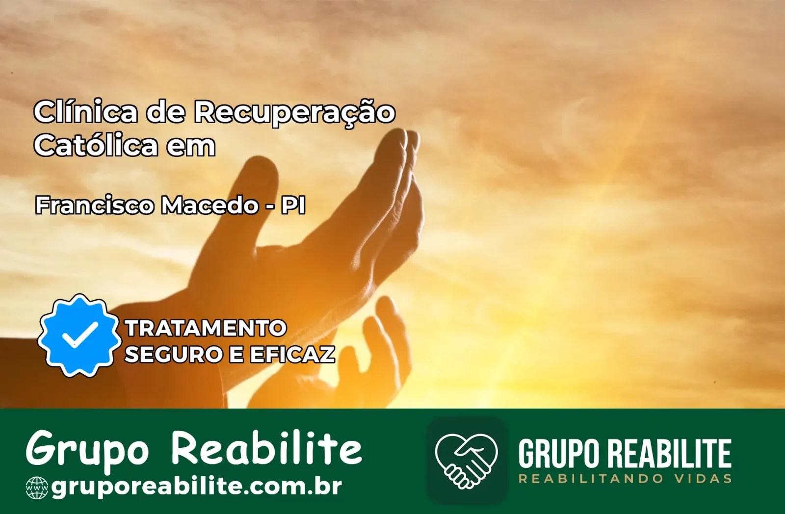 Clínica de Recuperação Católica em Francisco Macedo | Internação 24h